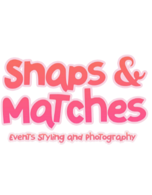 Snaps & Matches Events - Event Styling and Photography