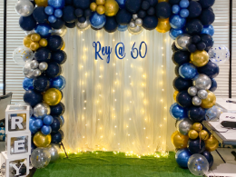 Event decoration showcase