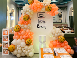 Event decoration showcase